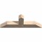 Ekena Millwork Portland Smooth Timber Gable Bracket, Douglas Fir, 48"W x 16"H x 5 1/2"D x 5 1/2"F, 8/12 Pitch GBW048X16X0606POR00SDF - alternate 2